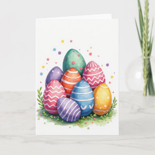Festive Egg Springtime Card