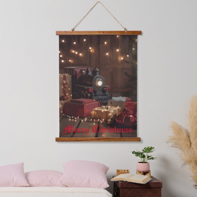 Festive Express Hanging Tapestry (Bedroom)