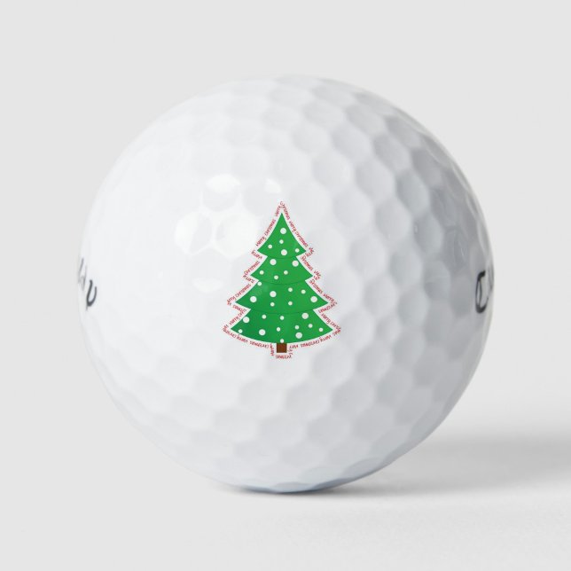  Festive Fairway Golf Ball (“Swing into the holidays with festive flair!”)