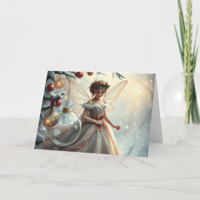 Festive Fairy Card (Front)
