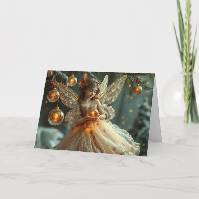 Festive Fairy Card (Front)