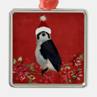 FESTIVE FALCON METAL TREE DECORATION