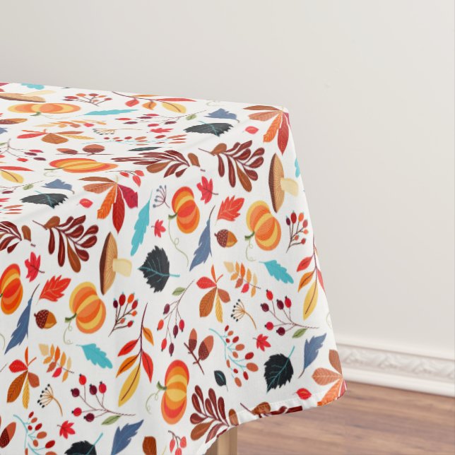 Festive Fall Colours  Tablecloth (In Situ)