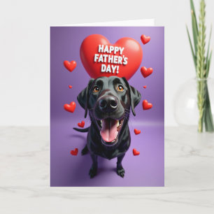 Festive Fathers Day Love Card