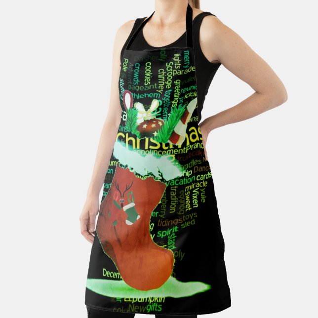 Festive Feast: Christmas Chef's for Special Days Apron (Insitu)