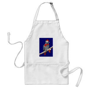 Festive Feathers Apron