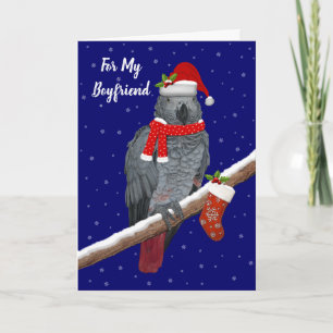 Festive Feathers (Boyfriend) Card