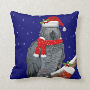 Festive Feathers Pillow