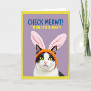 Festive Feline Friend Holiday Card