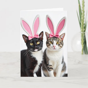 Festive Feline Friends Card