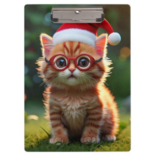 Festive Feline Holiday Cheer-56894 Clipboard
