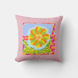 Festive Festival Pink Cushion