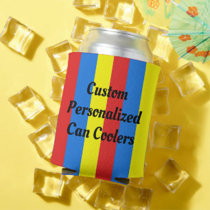 Festive Fiesta Personalised Southwestern Colours Can Cooler