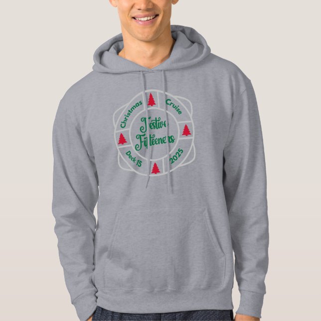Festive Fifteeners Hooded Sweatshirt (Front)