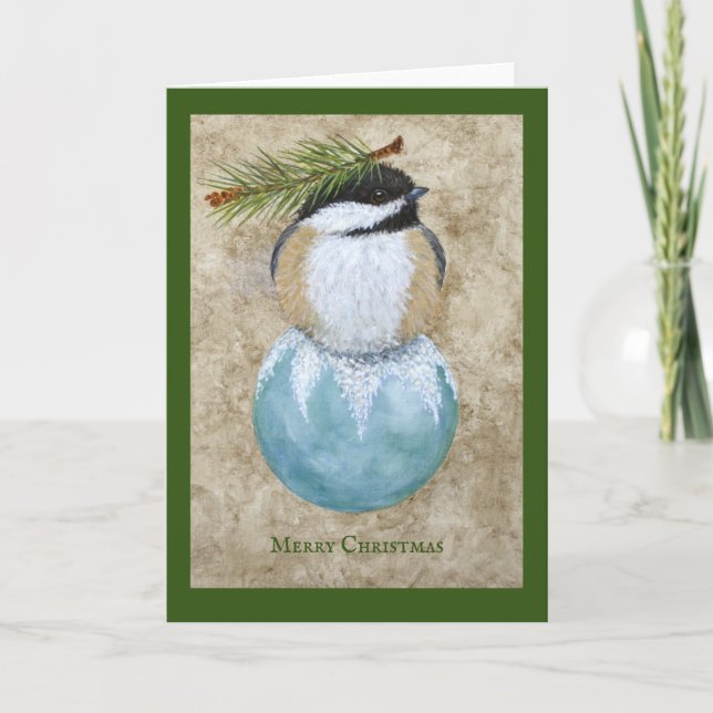 Festive Fiona christmas card (Front)