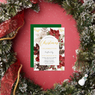 Festive Floral Corporate Family Christmas Party