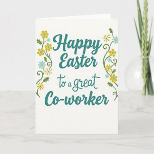 Festive Floral Greetings Card