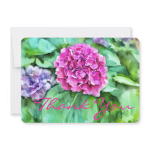 Festive Floral Thank You 