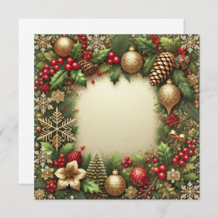 Festive Florals Card