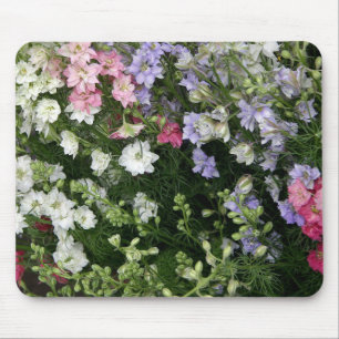 Festive Flower Garden Mouse Mat
