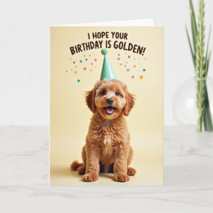 Festive Fluffy Birthday Card