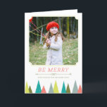 Festive Forest Holiday Photo Greeting Cards<br><div class="desc">All photography is displayed as a sample only and is not for resale. This product is only intended to be purchased once sample photos are replaced with your own images.</div>