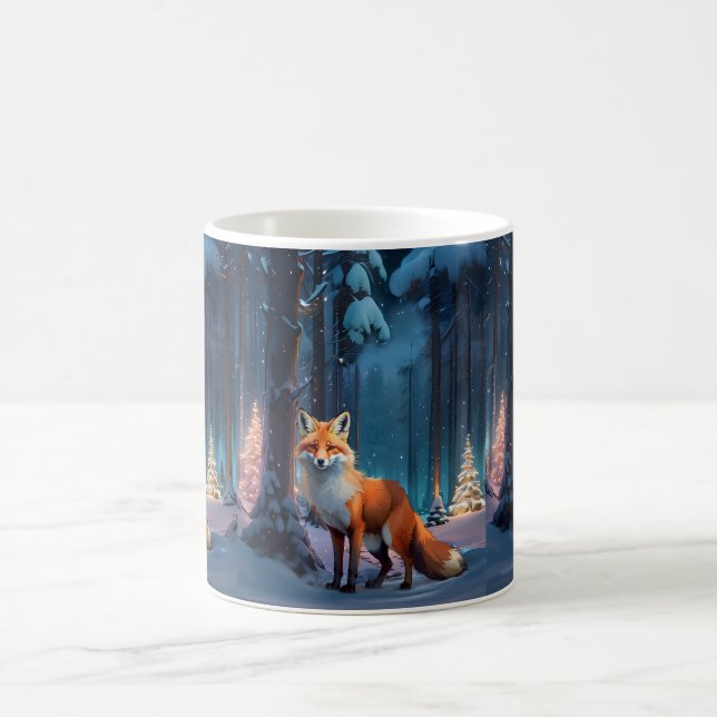 Festive Fox Coffee Mug (Center)