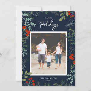 Festive Frame Holiday Photo Card