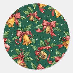 Festive Frenzy Maximalist Holiday Sticker