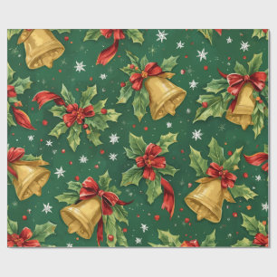 Festive Frenzy Maximalist Holiday Wrapping Paper