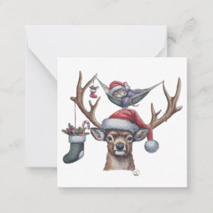 Festive Friends Flat Card