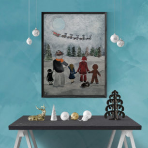 Festive Friends Painting by Alfred Fox Canvas Print