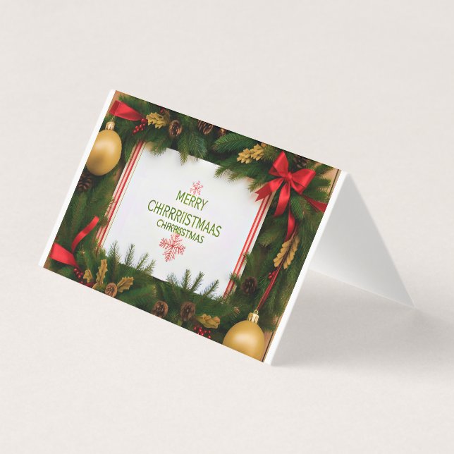 Festive Friendship Wishes (Front)