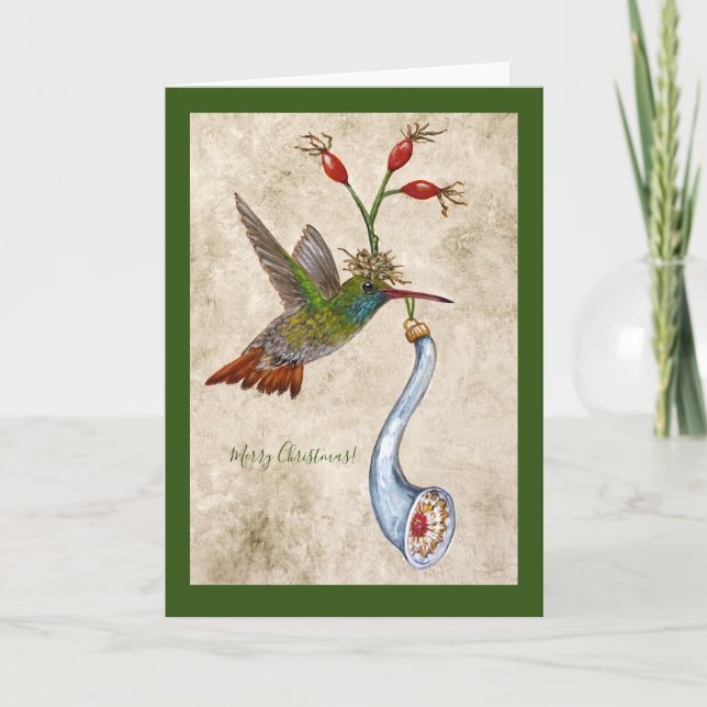 Festive Fritz Christmas card (Front)