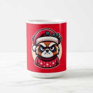 Festive Frown - Christmas Critter Charm Coffee Mug