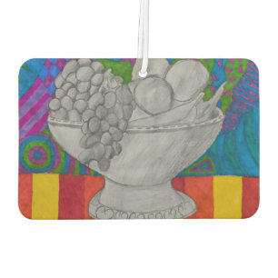 Festive Fruit Bowl Car Air Freshener
