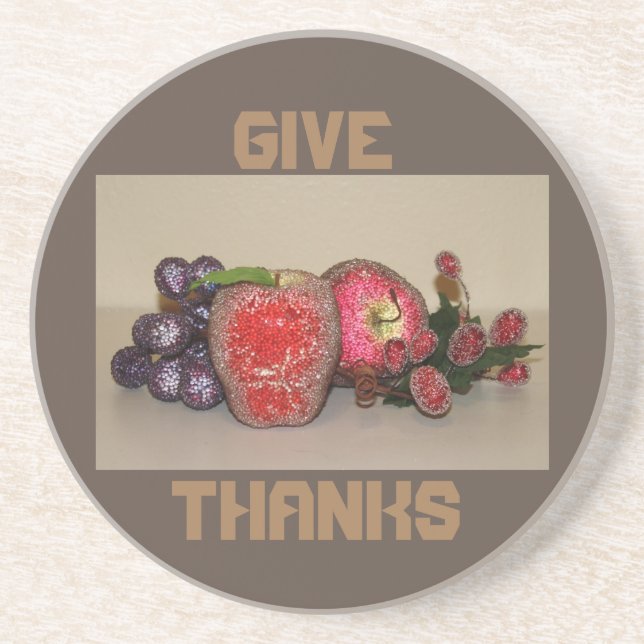 Festive Fruits Coaster (Front)