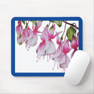 'Festive Fuchsias' on a Mouse Pad 