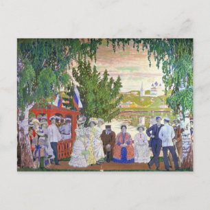 Festive Gathering, 1910 Postcard