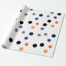Festive Geometric Gift Wrap