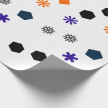 Festive Geometric Gift Wrap