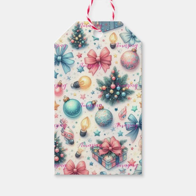 Festive Gift Tags (Front)