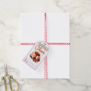 Festive gift tags for tasty treats