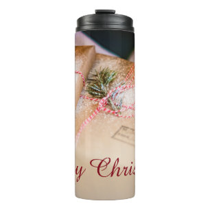 Festive gifts as Christmas motif Thermal Tumbler