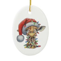Festive Giraffe