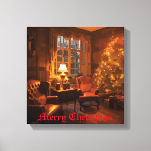 Festive Glow Canvas Print