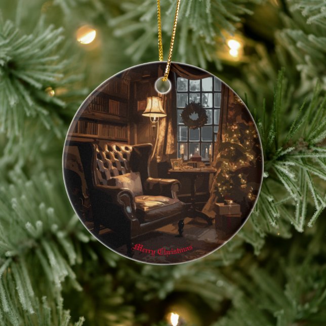 Festive Glow Ceramic Tree Decoration (Tree)