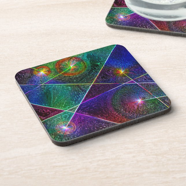 Festive Glow Coaster (Left Side)