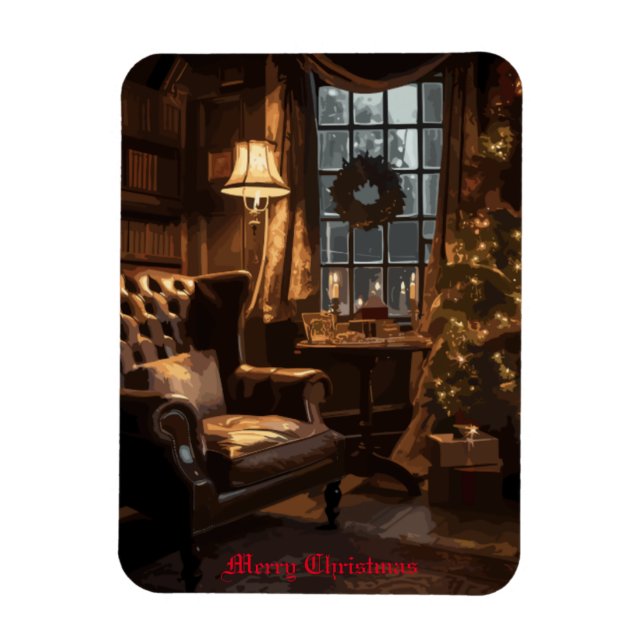 Festive Glow Magnet (Vertical)