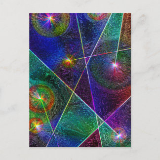 Festive Glow Postcard